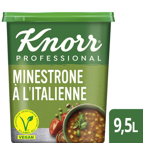 Soupe minestrone à l'italienne déshydraté jusqu'a 9.5l, 38P 