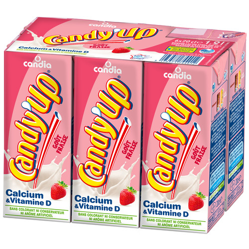 Candy'up fraise briquette de 20 cl 