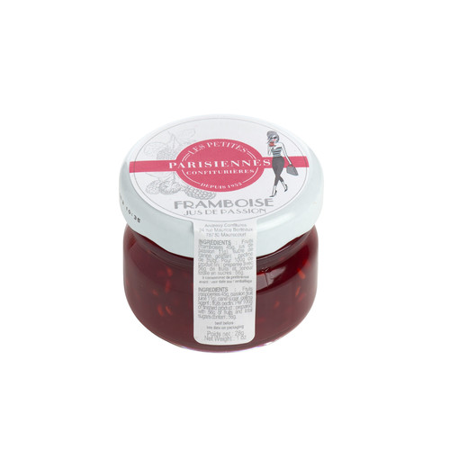 Confiture framboise jus de passion 