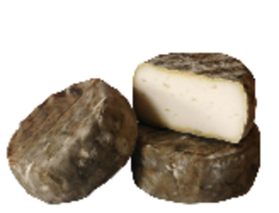 Tommette chevre croûte grise 22 % m.g 