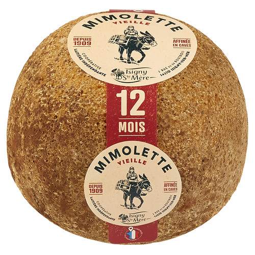 Mimolette vieille 12 mois 29 % m.g. 