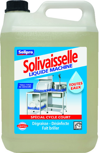 Solivaisselle liquide machine toutes eaux 