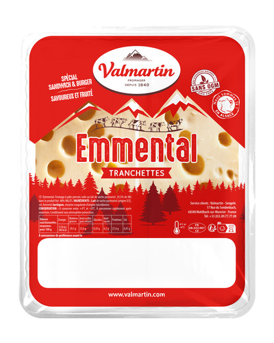 Emmental tranchette 15x5 cm  