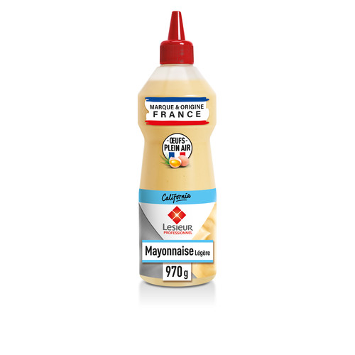 Mayonnaise légère california aux oeufs frais 