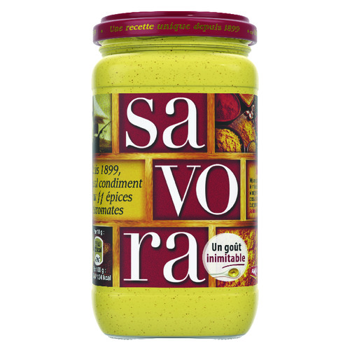 Moutarde Savora Bocal 385g  