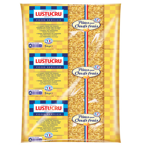 coquillette aux oeufs