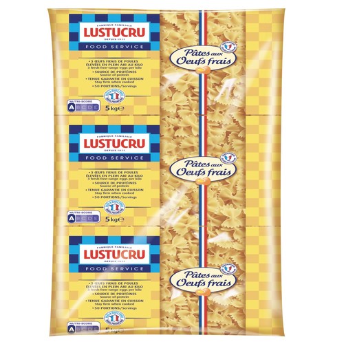 farfalle aux oeufs  