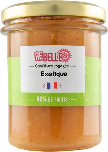 Confiture de fruits exotiques produit local 