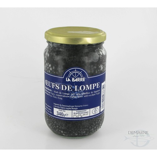 Oeufs de lompe noirs  