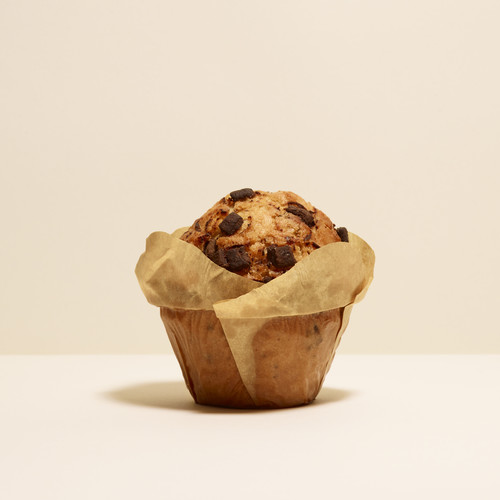 Muffin nature aux pépites de chocolat 