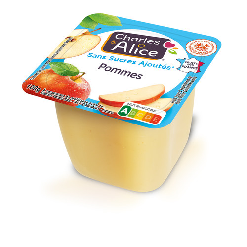 Puree de pommes sans sucre ajoutes hve 