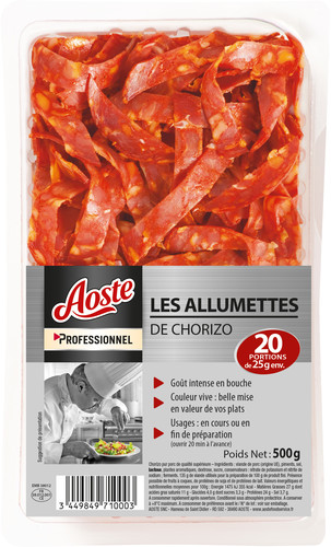 Allumette de chorizo