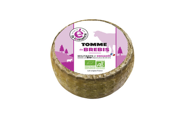 Tomme de brebis bio  