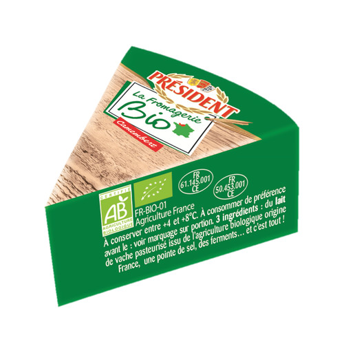 Camembert 21 % m.g. bio  
