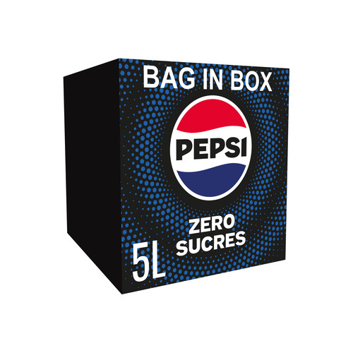 Pepsi zero sucre bag in box  