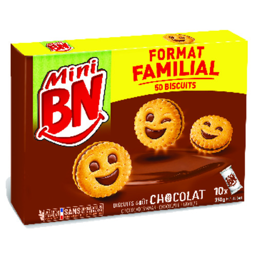 Mini BN fourré au chocolat  