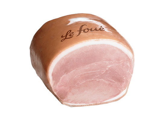 Jambon cuit supérieur avec couenne vpf 