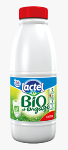 Lait entier engagé uht bio  