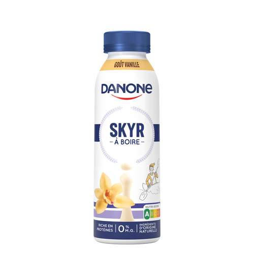 Skyr à boire goût vanille  