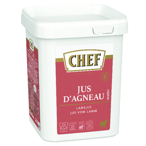 Jus d'agneau déshydraté boîte de 600 g 