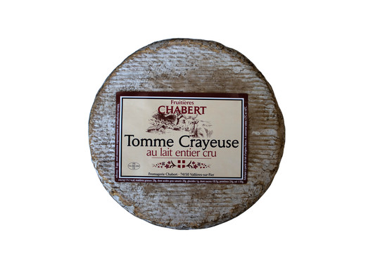 Tomme crayeuse lait cru savoie 20 % m.g. 