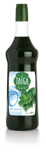 Sirop de menthe sans sucre  