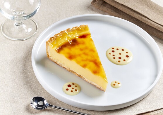 Flan épais prédécoupé 10 parts  