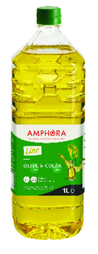 Huile amphora line 25% olive 75% colza 