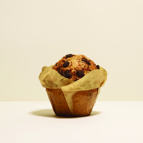 Muffin nature aux pépites de chocolat 