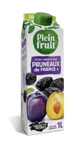 Jus de pruneaux à base de concentré 