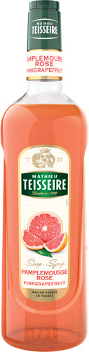 Sirop au pamplemousse rose  