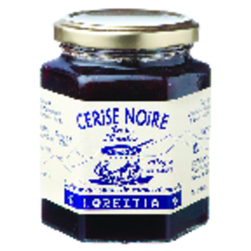 Confiture de cerise noire allégée en sucre 