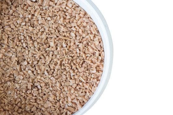 Eclats de caramel à la crème fraiche et arôme naturel de vanille 1 / 3 mm