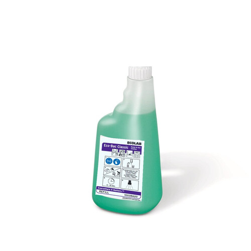 Flacon vide Ecobac 650ml gratuit contenance 650ml