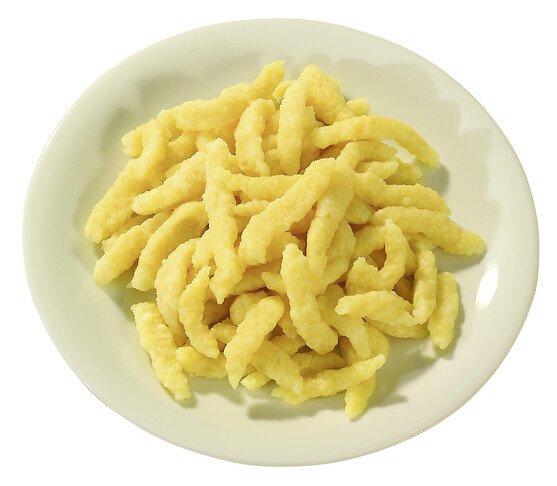 Spaetzle aux oeufs  