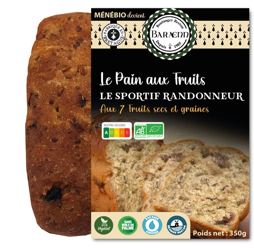 Pain sportif randonneur bio  