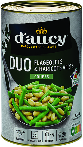 Flageolets / haricots verts très fins cultive 100 % en France CE2