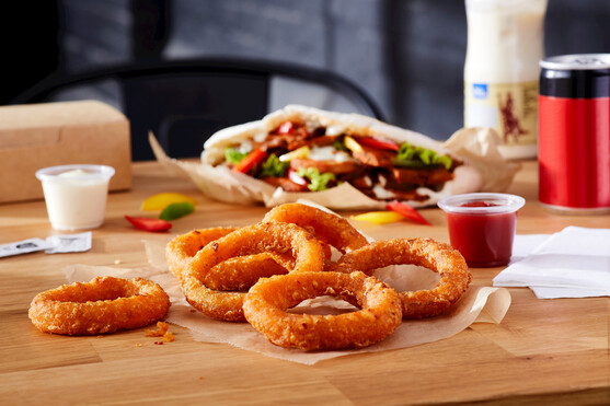 Onion rings spicy  