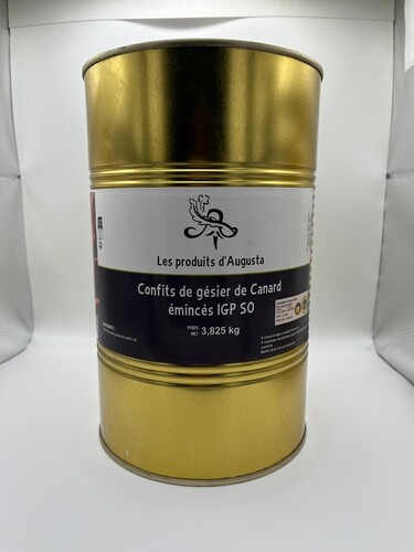 Gésier de canard émié confit igp so 