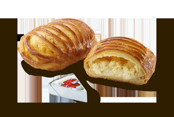 Feuilleté au fromage la vache qui rit beurre fin prêt à cuire