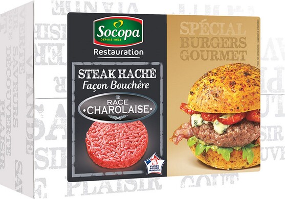 Steak haché charolais rond 15% m.g. 