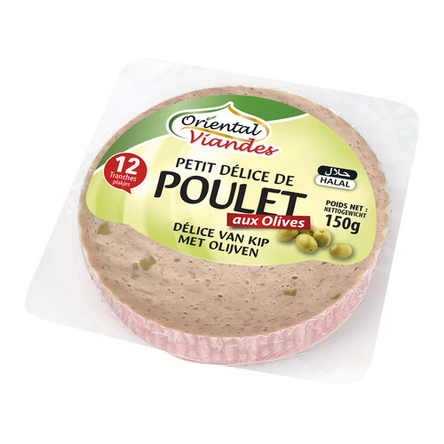 Petit délice poulet aux olives halal 