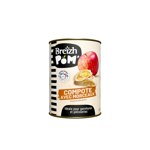 Compote de pomme pâtissière avec morceaux 24% 
