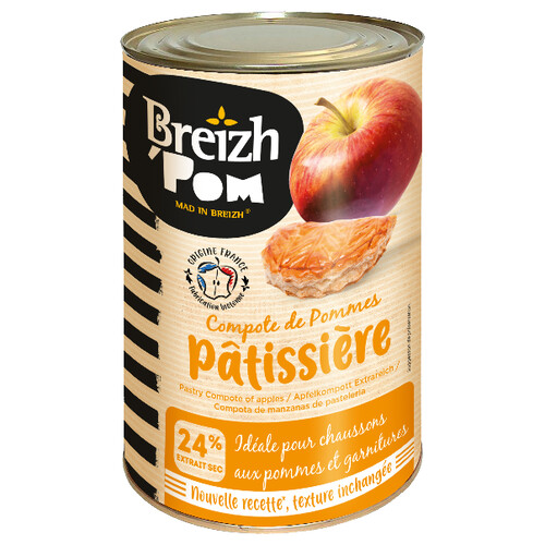 Compote de pomme pâtissière 24% 