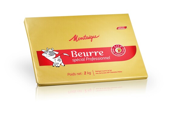 Beurre doux aop charentes-poitou 82% m.g