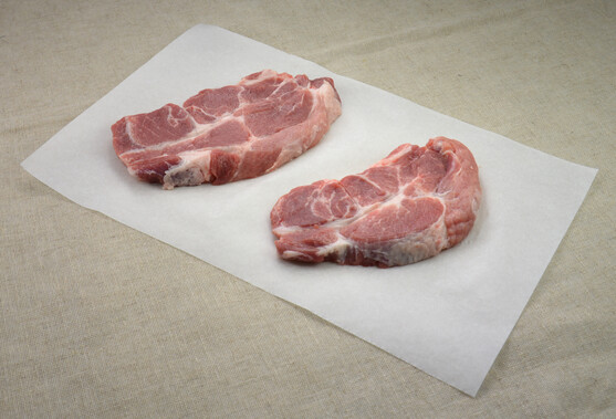 Escalope de porc à l'échine  