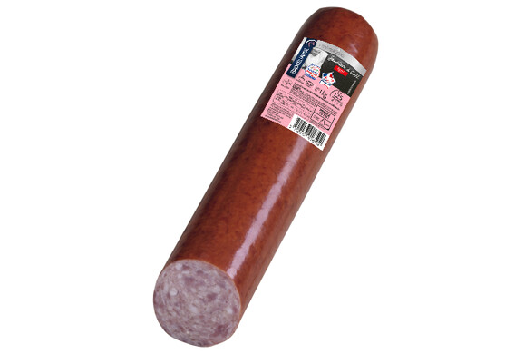 Saucisson à l'ail fumé au bois de hêtre élevage bien être 