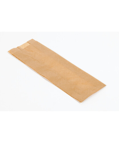 Sac baguette kraft brun pefc format 100-40xc360 