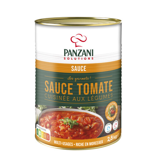 Sauce tomate cuisinée aux légumes 