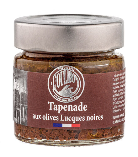 Tapenade olives noires lucques  